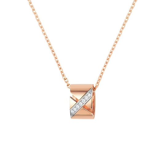 [Aurelle Style]LIENS EVIDENCE DIAMOND NECKLACE