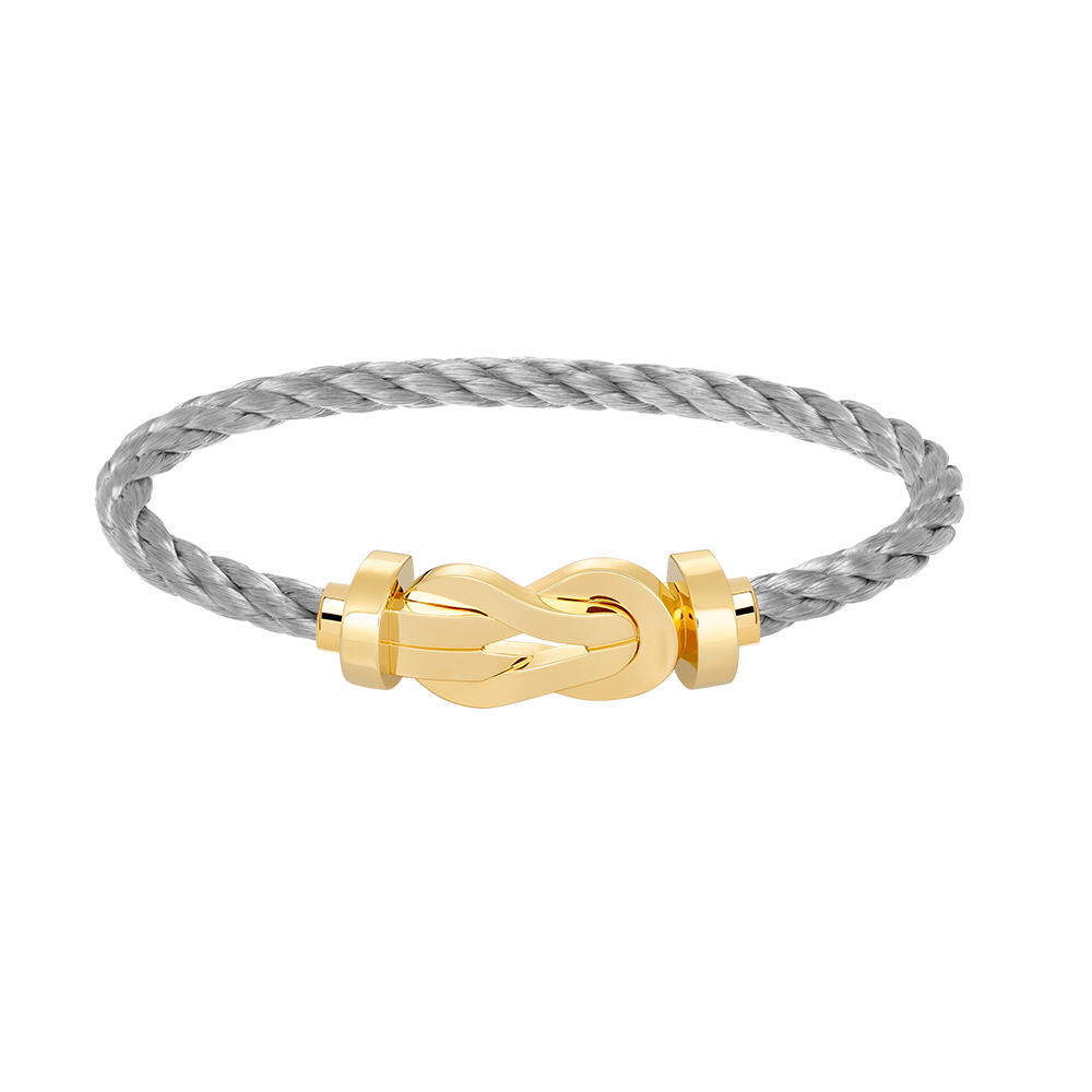 [Aurelle Style]CHANCE LARGE 8 FIGURE BUCKLE NO DIAMOND BRACELET GOLD