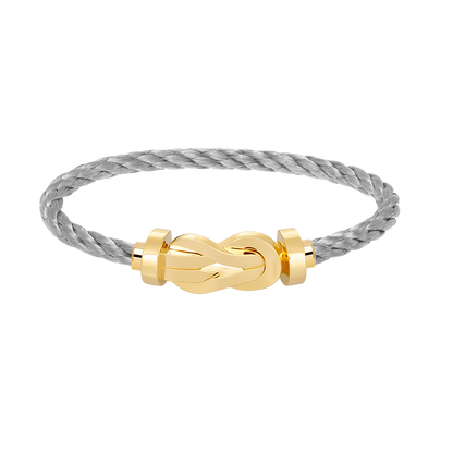 [Aurelle Style]CHANCE LARGE 8 FIGURE BUCKLE NO DIAMOND BRACELET GOLD
