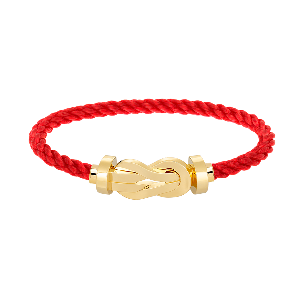 [Aurelle Style]CHANCE LARGE 8 FIGURE BUCKLE NO DIAMOND BRACELET GOLD