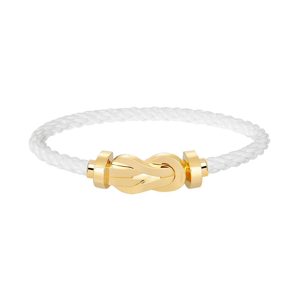 [Aurelle Style]CHANCE LARGE 8 FIGURE BUCKLE NO DIAMOND BRACELET GOLD