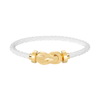 [Aurelle Style]CHANCE LARGE 8 FIGURE BUCKLE NO DIAMOND BRACELET GOLD