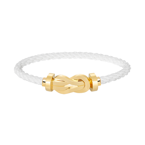 [Aurelle Style]CHANCE LARGE 8 FIGURE BUCKLE NO DIAMOND BRACELET GOLD