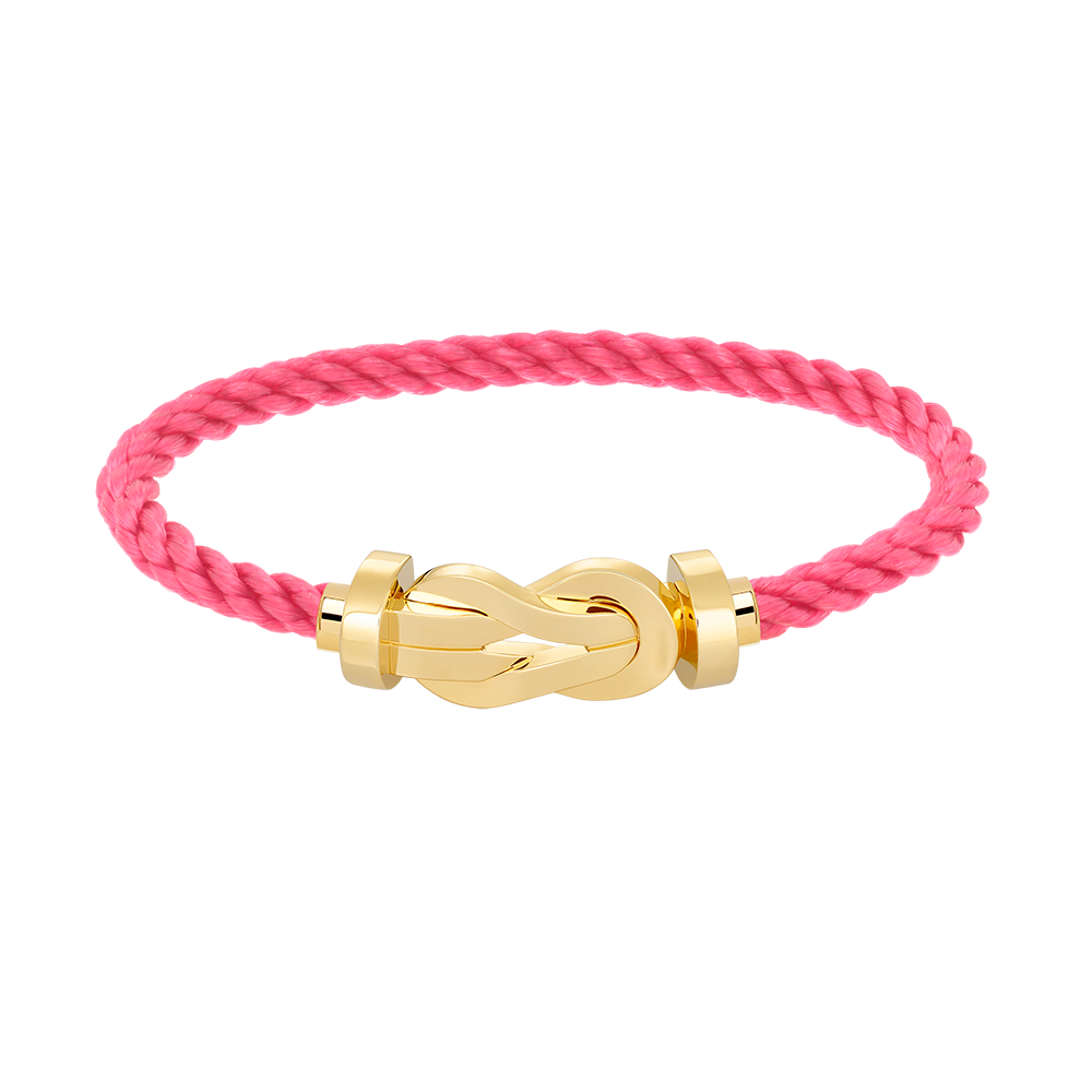 [Aurelle Style]CHANCE LARGE 8 FIGURE BUCKLE NO DIAMOND BRACELET GOLD