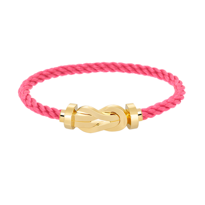 [Aurelle Style]CHANCE LARGE 8 FIGURE BUCKLE NO DIAMOND BRACELET GOLD