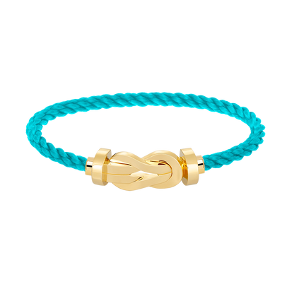 [Aurelle Style]CHANCE LARGE 8 FIGURE BUCKLE NO DIAMOND BRACELET GOLD