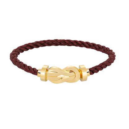 [Aurelle Style]CHANCE LARGE 8 FIGURE BUCKLE NO DIAMOND BRACELET GOLD