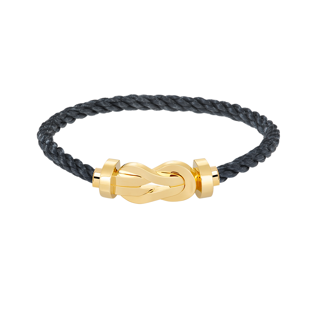 [Aurelle Style]CHANCE LARGE 8 FIGURE BUCKLE NO DIAMOND BRACELET GOLD