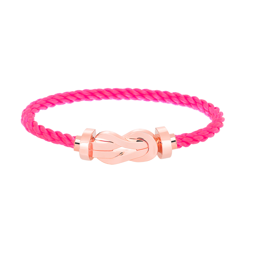 [Aurelle Style]CHANCE LARGE 8 FIGURE BUCKLE NO DIAMOND BRACELET ROSE GOLD