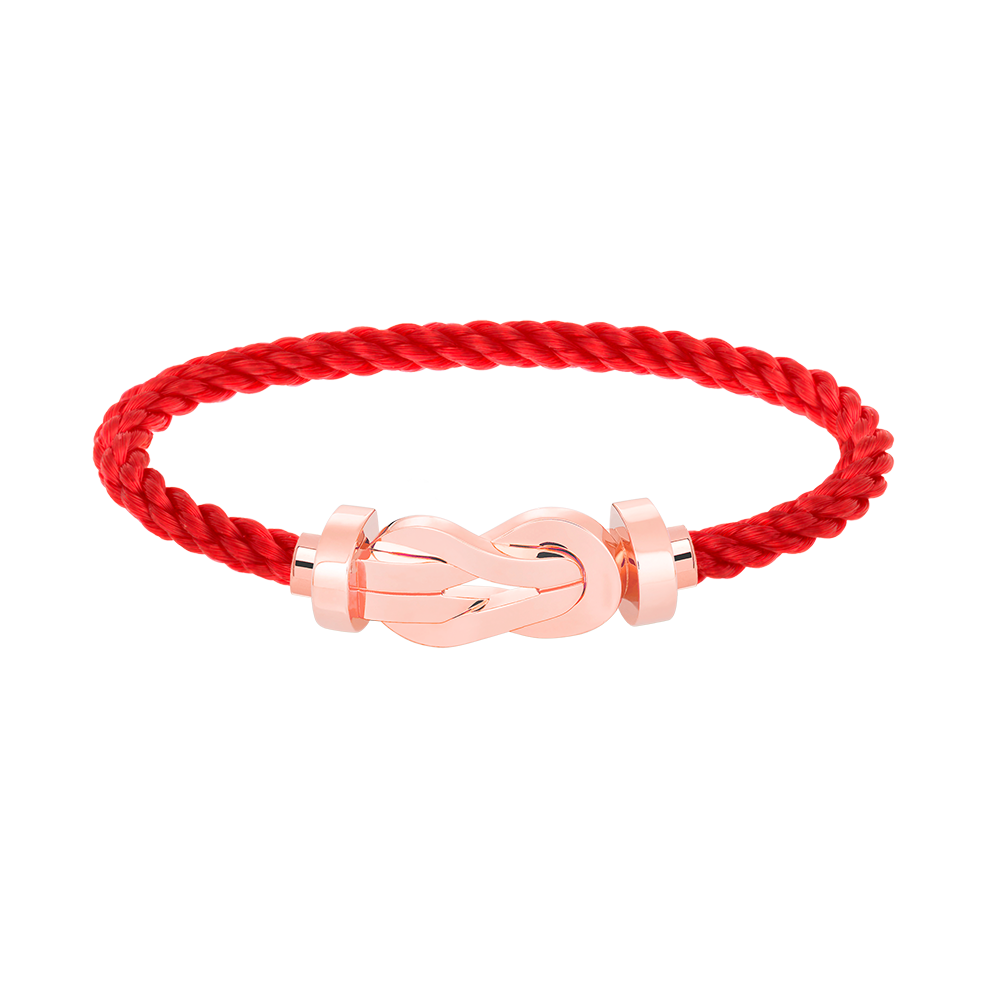 [Aurelle Style]CHANCE LARGE 8 FIGURE BUCKLE NO DIAMOND BRACELET ROSE GOLD