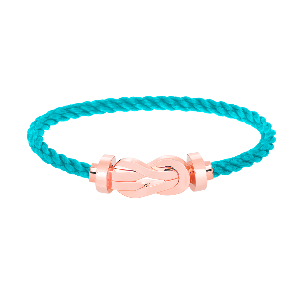 [Aurelle Style]CHANCE LARGE 8 FIGURE BUCKLE NO DIAMOND BRACELET ROSE GOLD