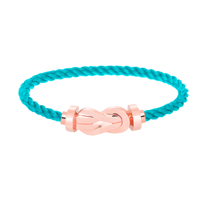 [Aurelle Style]CHANCE LARGE 8 FIGURE BUCKLE NO DIAMOND BRACELET ROSE GOLD