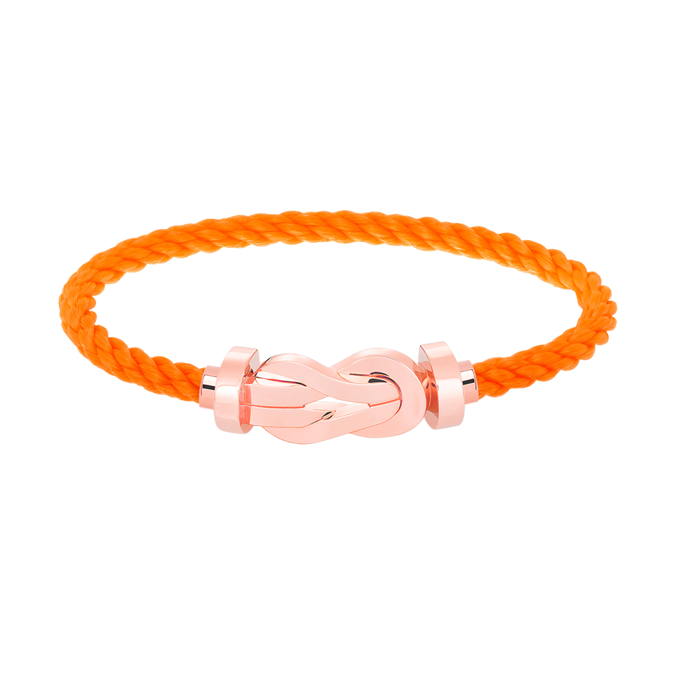 [Aurelle Style]CHANCE LARGE 8 FIGURE BUCKLE NO DIAMOND BRACELET ROSE GOLD