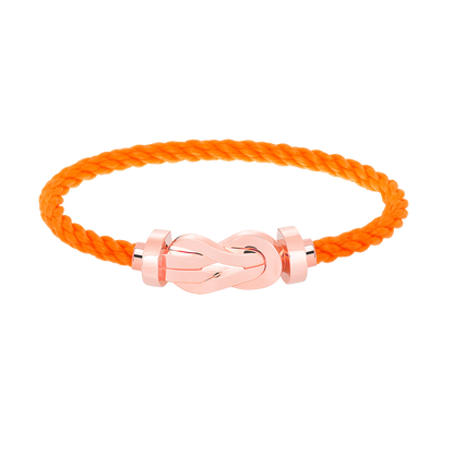 [Aurelle Style]CHANCE LARGE 8 FIGURE BUCKLE NO DIAMOND BRACELET ROSE GOLD