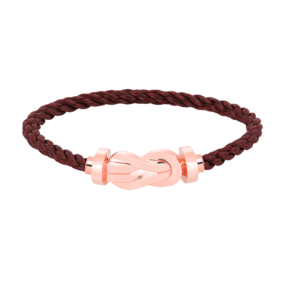 [Aurelle Style]CHANCE LARGE 8 FIGURE BUCKLE NO DIAMOND BRACELET ROSE GOLD