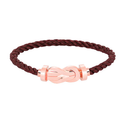 [Aurelle Style]CHANCE LARGE 8 FIGURE BUCKLE NO DIAMOND BRACELET ROSE GOLD