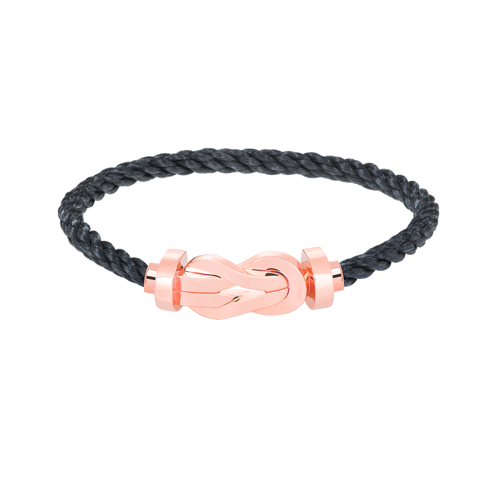 [Aurelle Style]CHANCE LARGE 8 FIGURE BUCKLE NO DIAMOND BRACELET ROSE GOLD