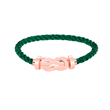 [Aurelle Style]CHANCE LARGE 8 FIGURE BUCKLE NO DIAMOND BRACELET ROSE GOLD