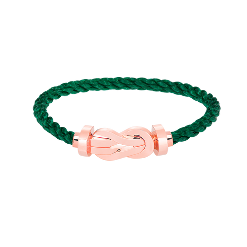 [Aurelle Style]CHANCE LARGE 8 FIGURE BUCKLE NO DIAMOND BRACELET ROSE GOLD