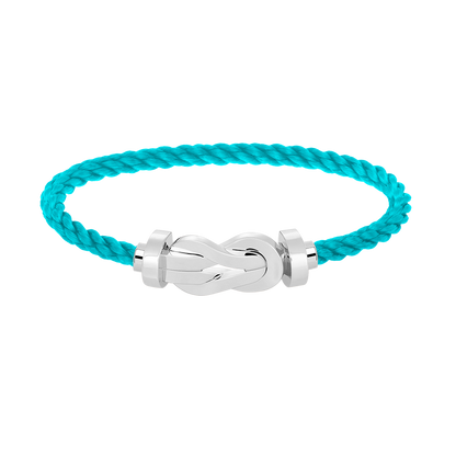 [Aurelle Style]CHANCE LARGE 8 FIGURE BUCKLE NO DIAMOND BRACELET SILVER