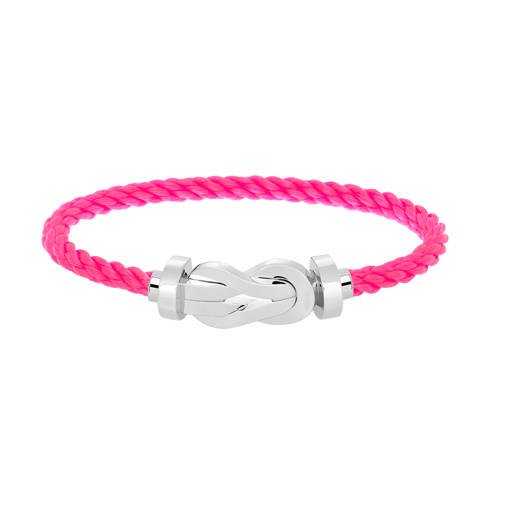 [Aurelle Style]CHANCE LARGE 8 FIGURE BUCKLE NO DIAMOND BRACELET SILVER