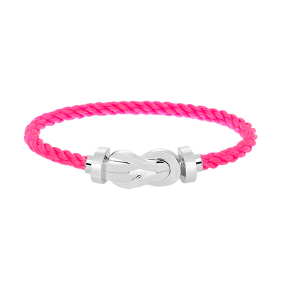 [Aurelle Style]CHANCE LARGE 8 FIGURE BUCKLE NO DIAMOND BRACELET SILVER