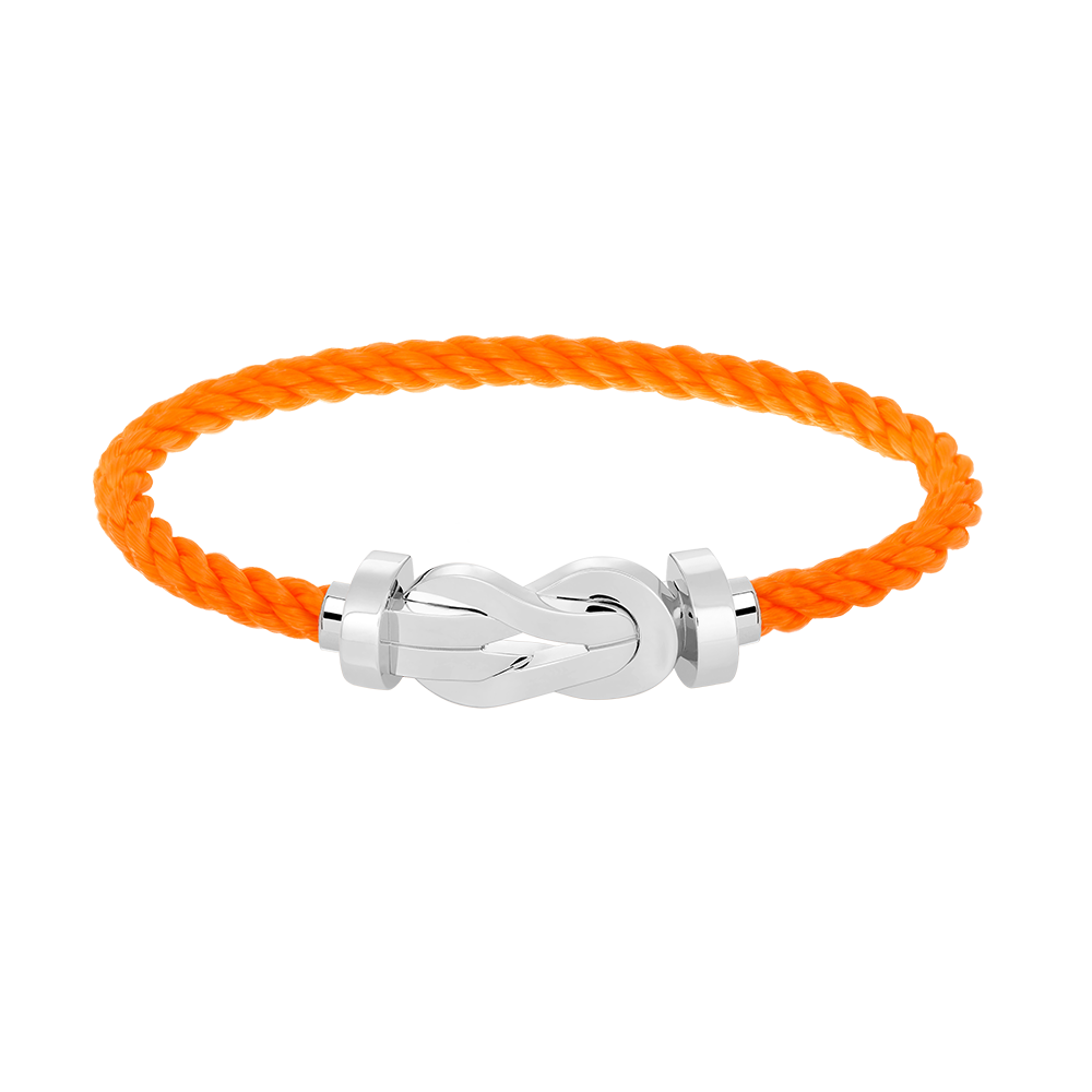 [Aurelle Style]CHANCE LARGE 8 FIGURE BUCKLE NO DIAMOND BRACELET SILVER