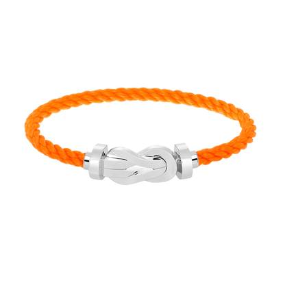 [Aurelle Style]CHANCE LARGE 8 FIGURE BUCKLE NO DIAMOND BRACELET SILVER