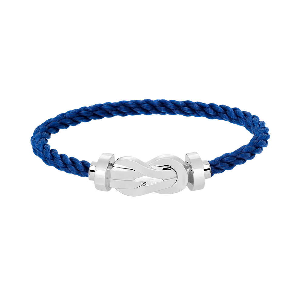 [Aurelle Style]CHANCE LARGE 8 FIGURE BUCKLE NO DIAMOND BRACELET SILVER