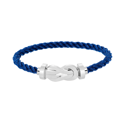[Aurelle Style]CHANCE LARGE 8 FIGURE BUCKLE NO DIAMOND BRACELET SILVER