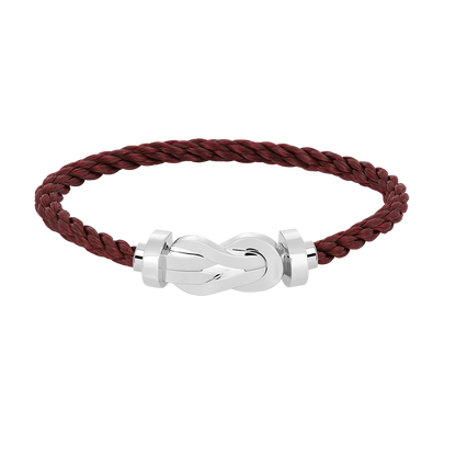 [Aurelle Style]CHANCE LARGE 8 FIGURE BUCKLE NO DIAMOND BRACELET SILVER