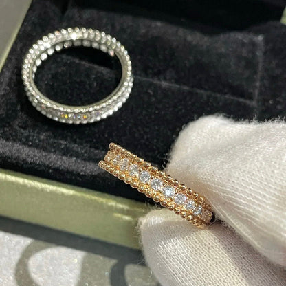 [Aurelle Style]PERLEE DIAMOND ROSE GOLD RING