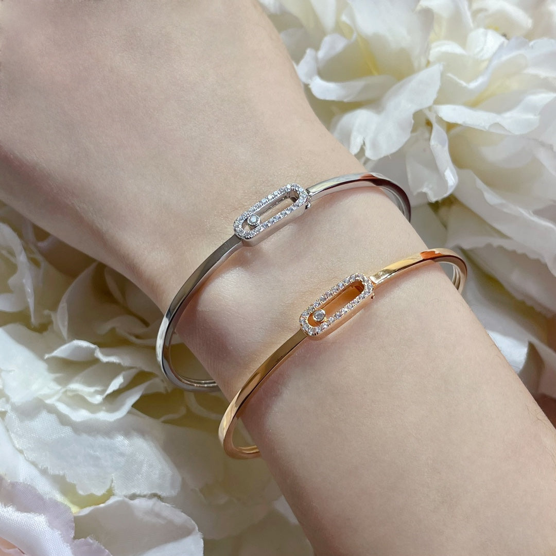 [Aurelle Style]Move Uno pavé flex bangle medium