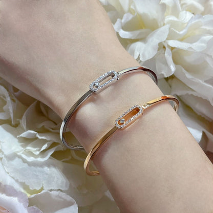 [Aurelle Style]Move Uno pavé flex bangle medium