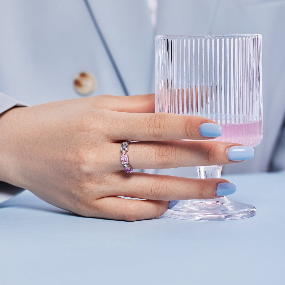 [Aurelle Style]Unique Colorful Emerald Cut Party Ring