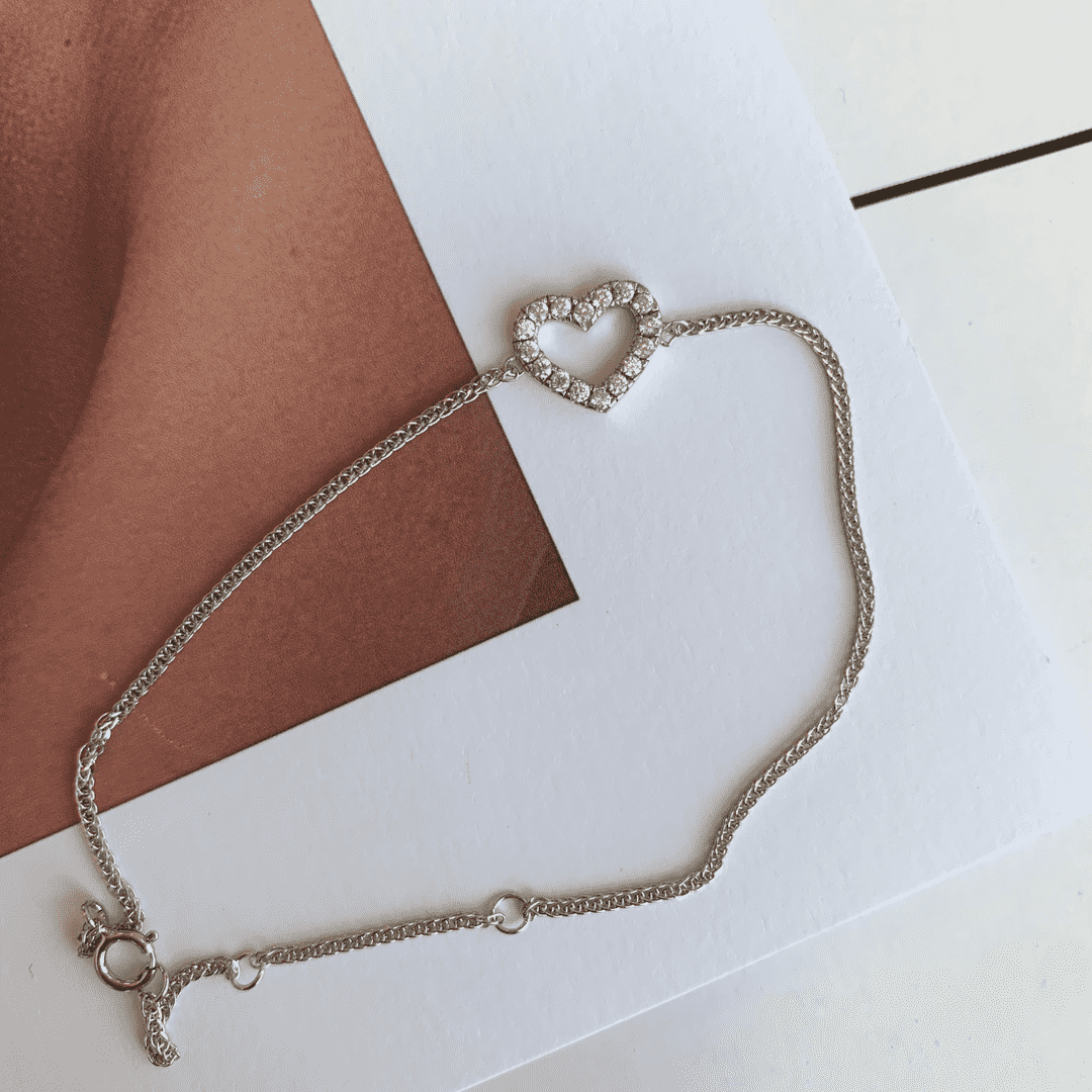 [Aurelle Style]Heart Shape Lover Bracelet