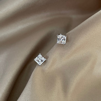 [Aurelle Style]Delicate Square Shape Earrings