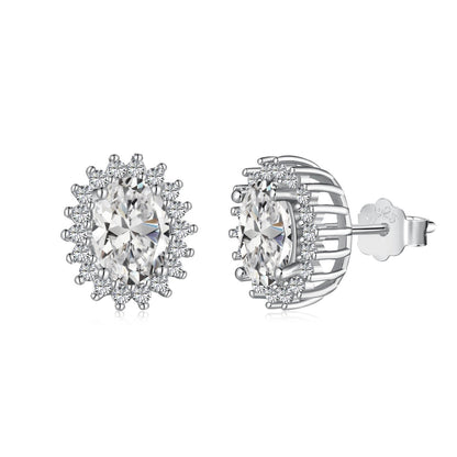 [Aurelle Style]Delicate Radiant Oval Cut Daily Earrings