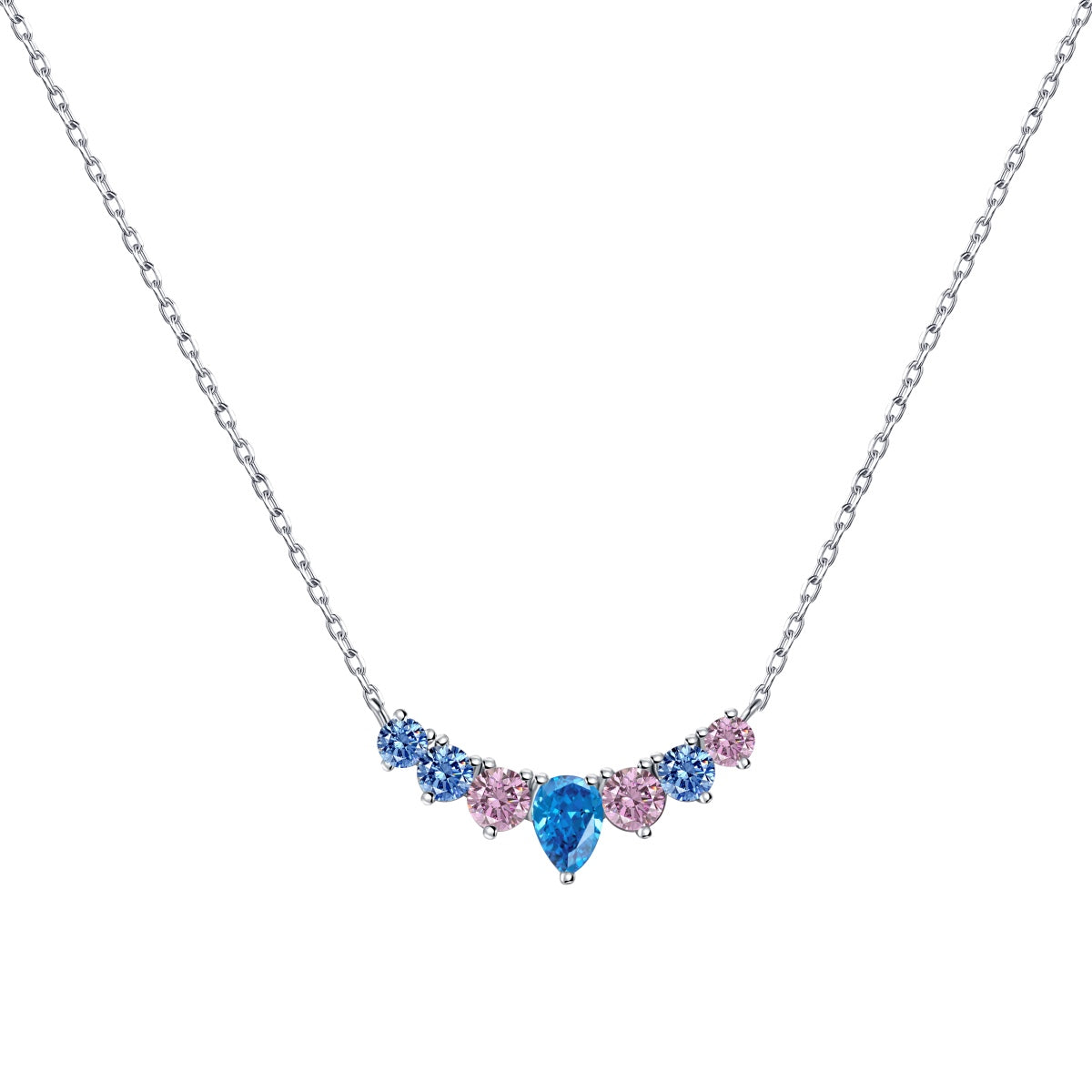 [Aurelle Style]Dainty Colorful Heart Necklace