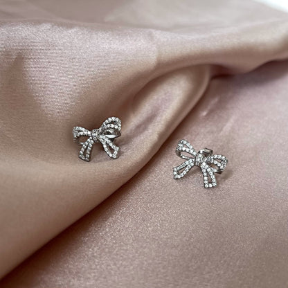 [Aurelle Style]Dainty Bow Shape Earrings
