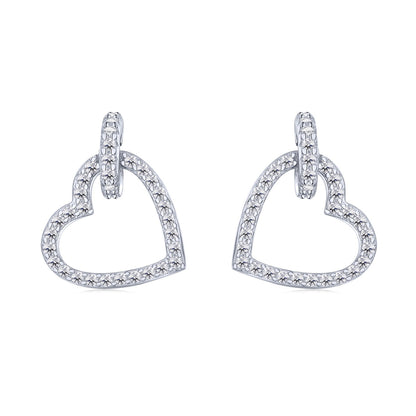 [Aurelle Style]Dainty Heart Shape Earrings