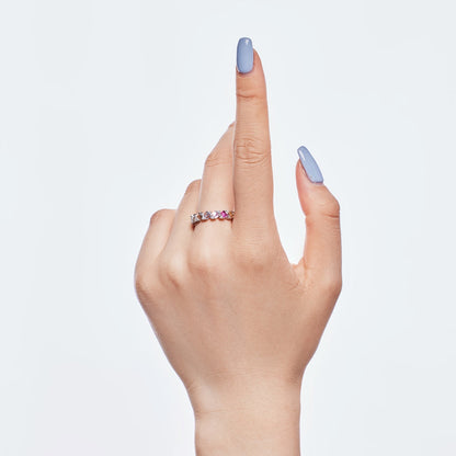 [Aurelle Style]Delicate Vibrant Emerald Cut Daily Ring