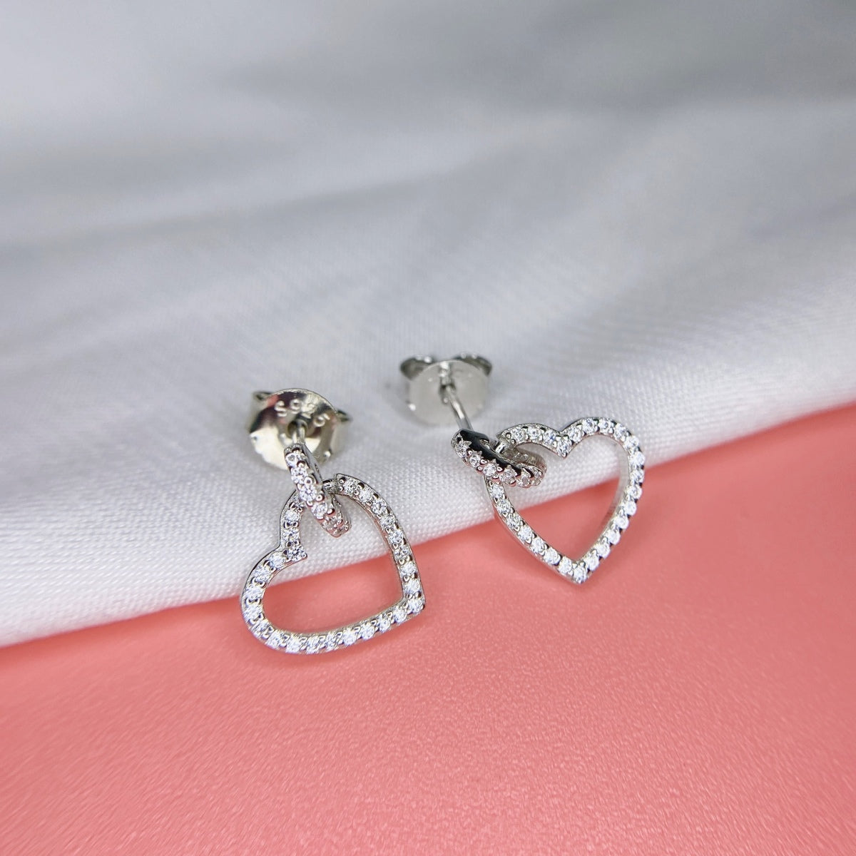 [Aurelle Style]Dainty Heart Shape Earrings