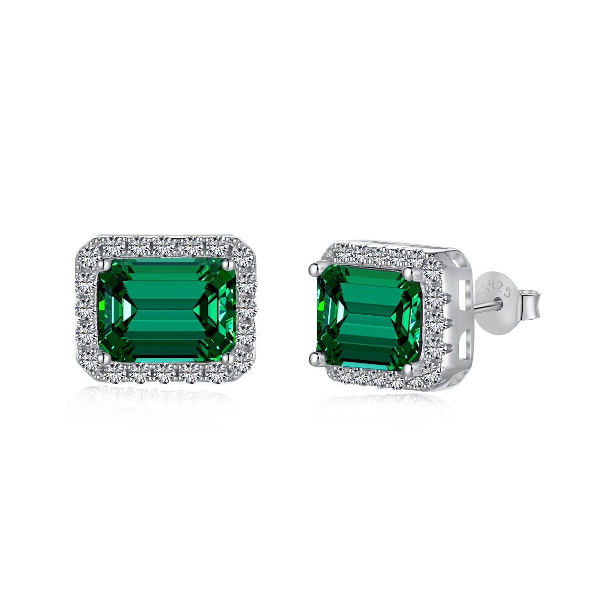 [Aurelle Style]Luxurious Dainty Emerald Cut Banquet Earrings
