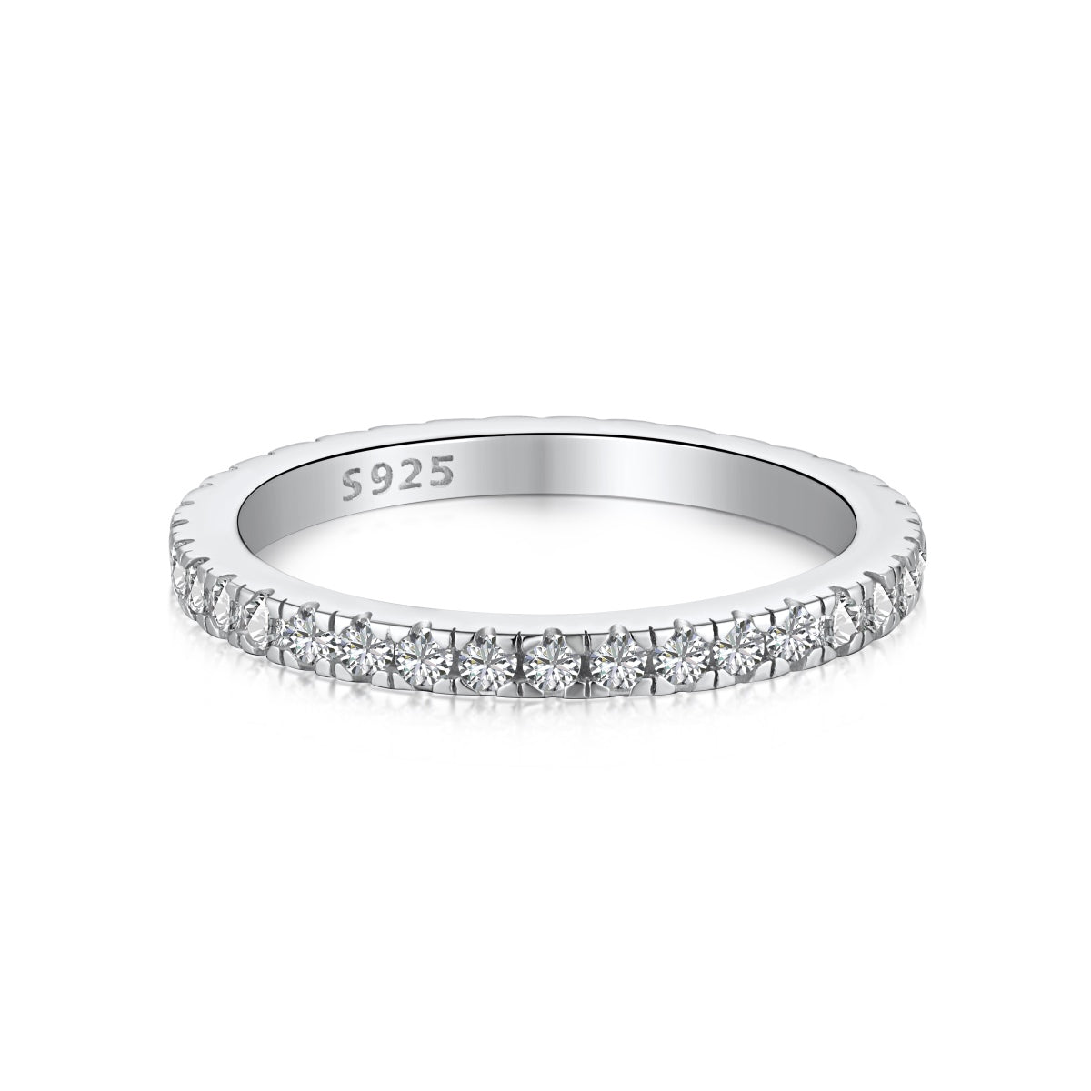 [Aurelle Style]Delicate Sparkling Round Cut Daily Ring