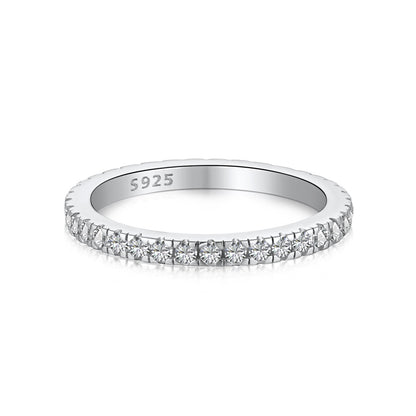 [Aurelle Style]Delicate Sparkling Round Cut Daily Ring