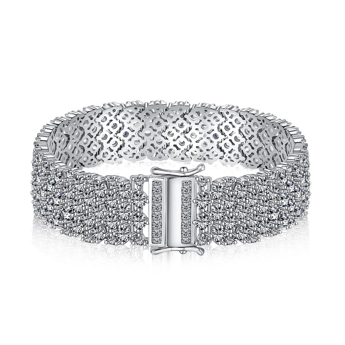 [Aurelle Style]Ornate Elegant Round Cut Party Bracelet