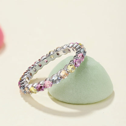 [Aurelle Style]Dazzling Resplendent Round Cut Party Ring