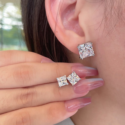 [Aurelle Style]Delicate Square Shape Earrings