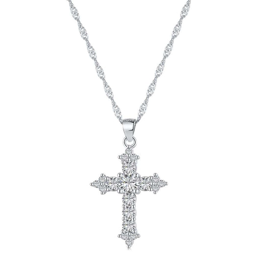 [Aurelle Style]Delicate Cross Shape Necklace